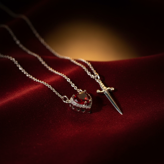 Heart & Sword Pendant