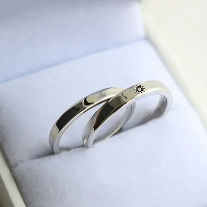 Sun moon matching reel ring Accezia