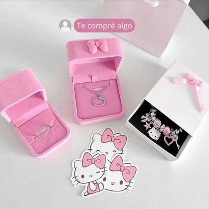 Hello kitty ring x hello kitty pendent Accezia